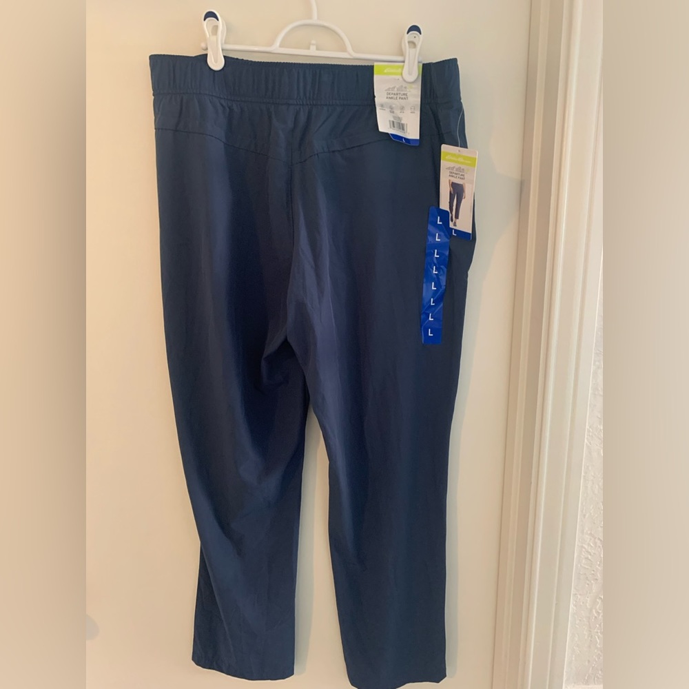 Eddy Bauer Departure Ankle Pants - sz L NWT